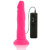 Diversia — Vibrating Dildo, Suction Cup, 23 cm, Pink — Realistic Vibrators
