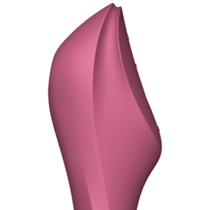 Satisfyer Curvy Trinity 3 — G-Spot Vibrator, Rechargeable, Red — Air Pulse Vibrators — view 2