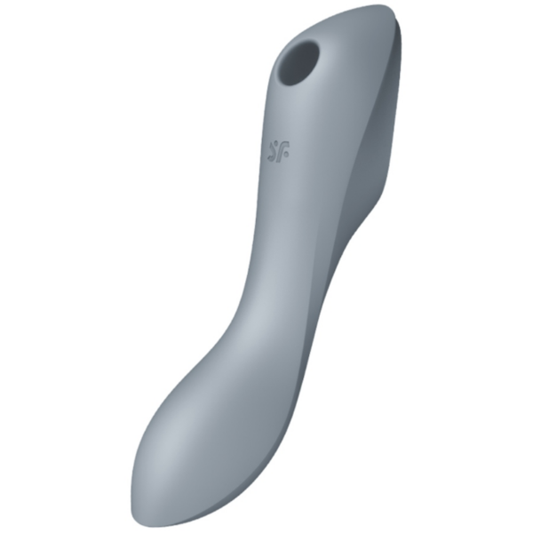 Satisfyer Curvy Trinity 3 — G-Spot Vibrator, Rechargeable, Grey — Air Pulse Vibrators