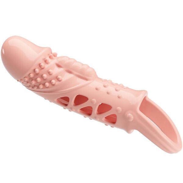 Pretty Love Cecelia — Vibrating Penis Sleeve, Natural — Penis Accessories — view 5