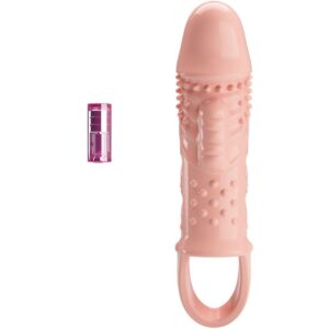 Pretty Love Cecelia — Vibrating Penis Sleeve, Natural — Penis Accessories — view 3