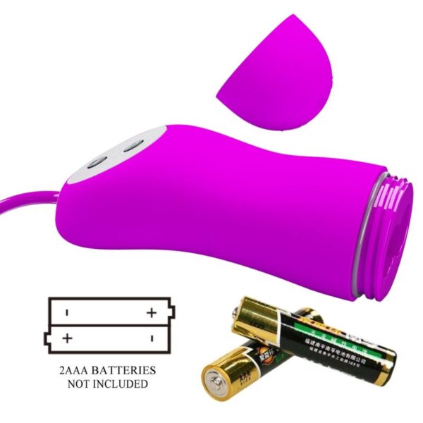 Pretty Love — Air Pulse Stimulator, Silicone, Purple — Clitoral Stimulators — view 4
