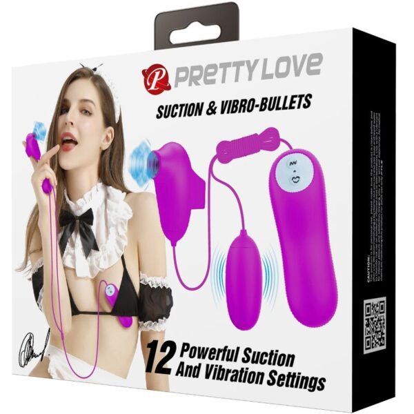 Pretty Love — Air Pulse Stimulator, Silicone, Purple — Clitoral Stimulators — view 6