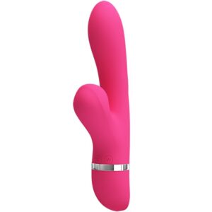 Pretty Love Willow — Rabbit Vibrator, Magenta — Air Pulse Vibrators — view 4