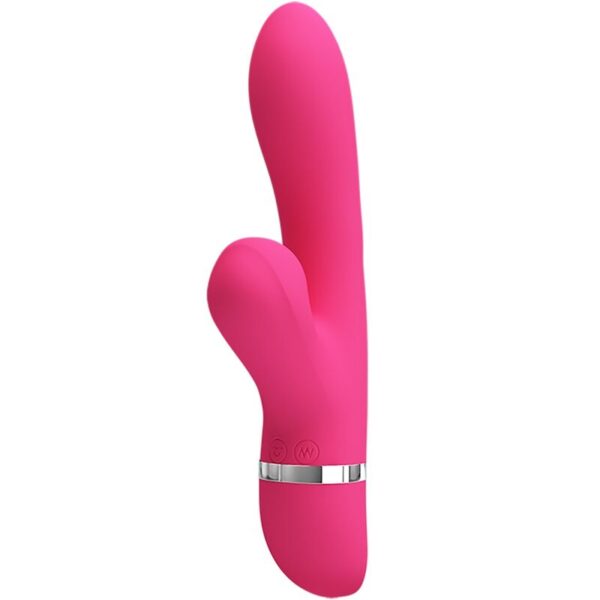 Pretty Love Willow — Rabbit Vibrator, Magenta — Air Pulse Vibrators — view 4