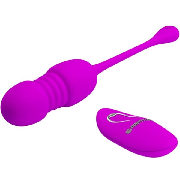 Pretty Love Callieri — Vibrating Egg, Remote Control, Purple — Clitoral Stimulators