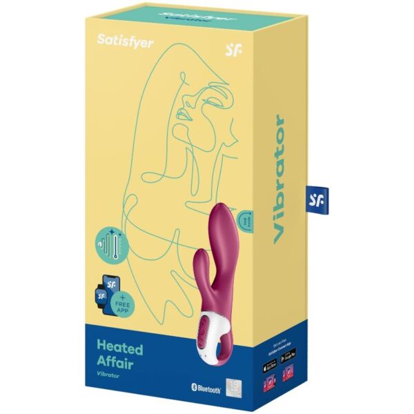 Satisfyer Heated Affair — Rabbit Vibrator, App-Controlled — App-Controlled Sex Toys — view 4