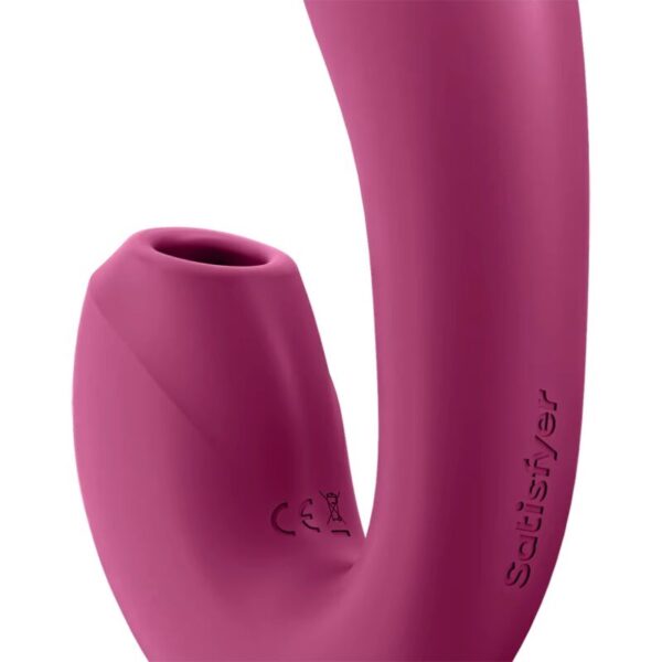 Satisfyer Sunray — Air Pulse Stimulator, App-Controlled, Red — Air Pulse Vibrators — view 3