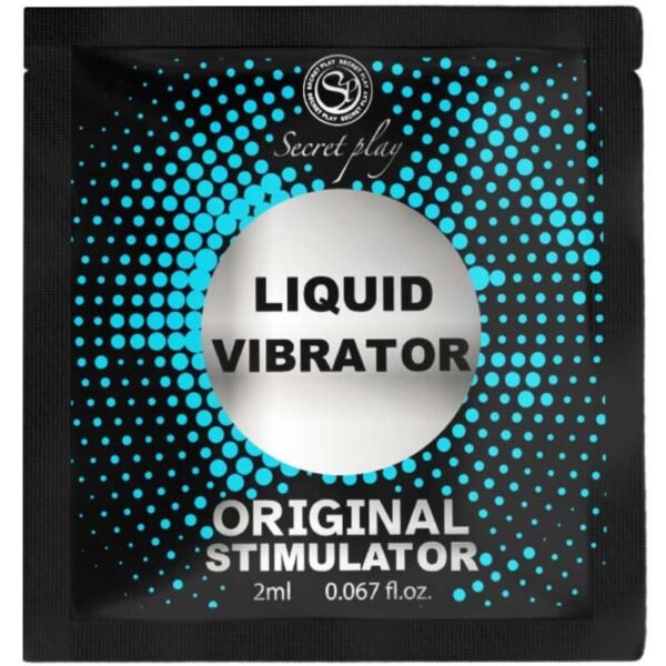 Secretplay Unisex Liquid Vibrator — Tingling Gel, 2 ml — Arousal Gels for Women