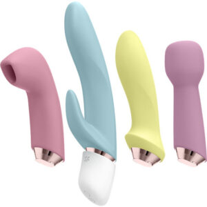 Satisfyer Marvelous Four — Sex Toy Kit, Waterproof — Air Pulse Vibrators