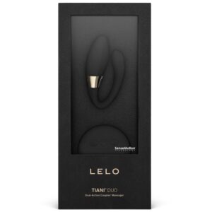 LELO Tiani Duo — Couples Vibrator, Remote Control, Black — view 4