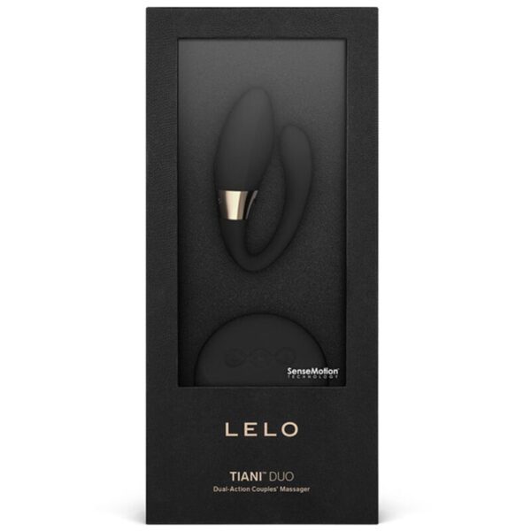 LELO Tiani Duo — Couples Vibrator, Remote Control, Black — view 4