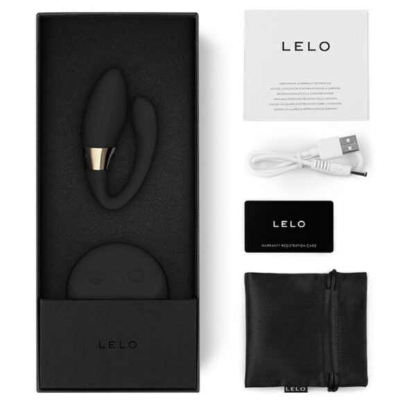 LELO Tiani Duo — Couples Vibrator, Remote Control, Black — view 2
