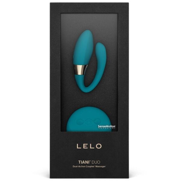 LELO Tiani Duo — Couples Vibrator, Remote Control, Blue — view 3