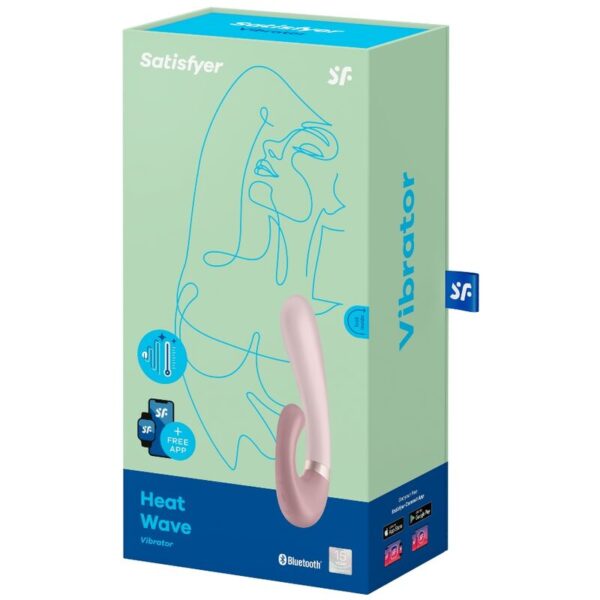 Satisfyer Heat Wave — Rabbit Vibrator, Heated — App-Controlled Sex Toys — view 2