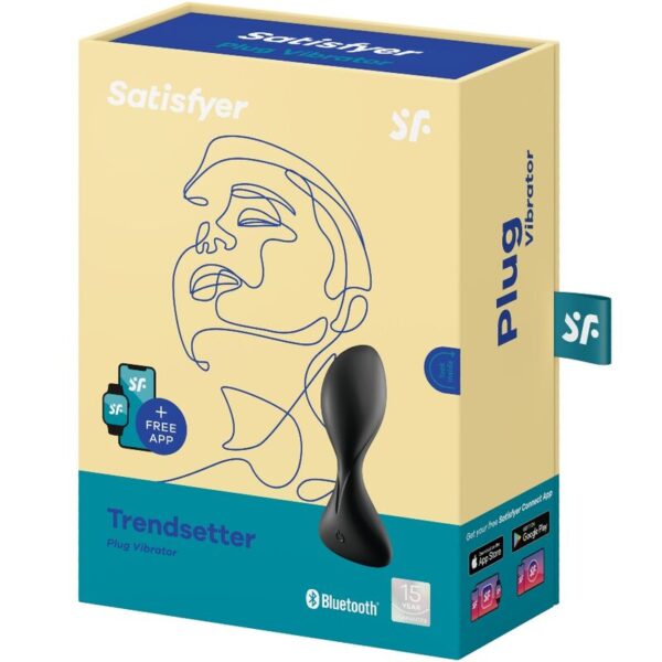 Satisfyer Trendsetter — Vibrating Butt Plug, App-Controlled — Anal — view 3