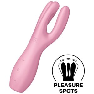 Satisfyer Threesome 3 — Clitoral Vibrator, Waterproof — Clitoral Stimulators — view 2