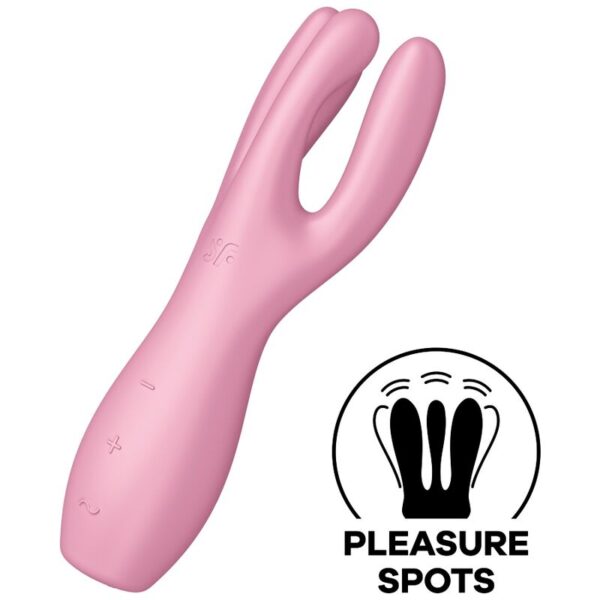 Satisfyer Threesome 3 — Clitoral Vibrator, Waterproof — Clitoral Stimulators — view 2