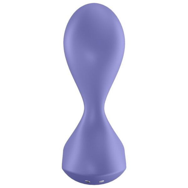 Satisfyer Sweet Seal — Vibrating Butt Plug, Waterproof, Violet — Anal — view 3