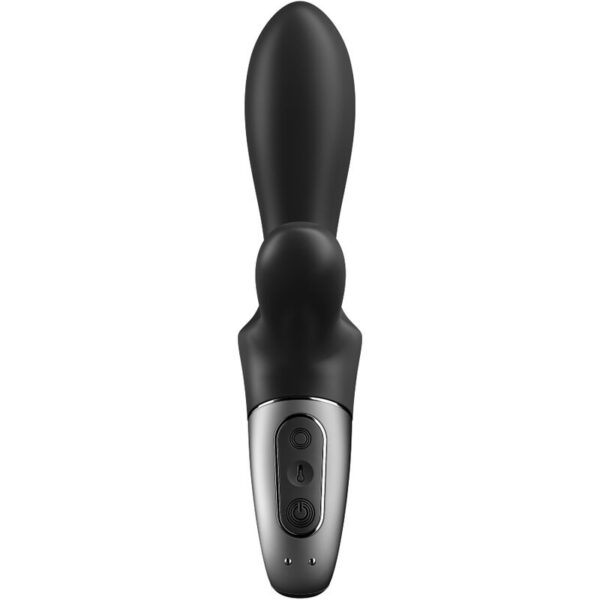 Satisfyer Heat Climax+ — Anal Vibrator, Heated, Black — view 3