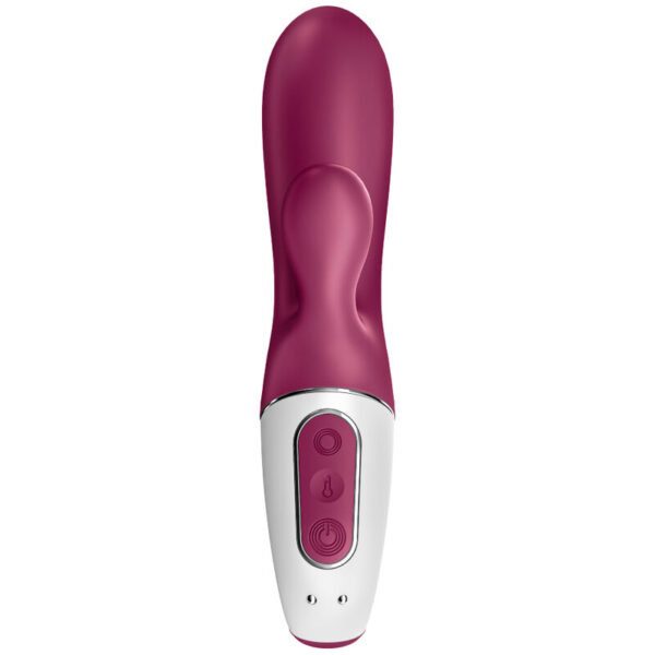 Satisfyer Hot Bunny — Rabbit Vibrator, Heated — App-Controlled Sex Toys — view 3