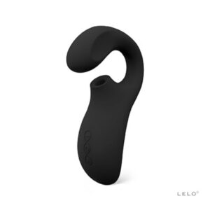 LELO Enigma Cruise — Rabbit Vibrator, Sonic, Black — Air Pulse Vibrators — view 2