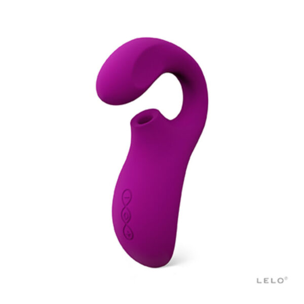 LELO Enigma Cruise — Rabbit Vibrator, Sonic, Purple — Air Pulse Vibrators — view 5