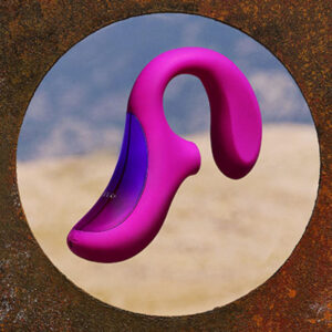 LELO Enigma Cruise — Rabbit Vibrator, Sonic, Purple — Air Pulse Vibrators — view 3