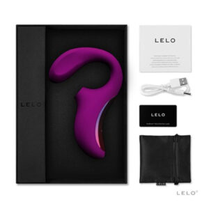 LELO Enigma Cruise — Rabbit Vibrator, Sonic, Purple — Air Pulse Vibrators — view 2