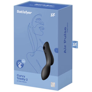 Satisfyer Curvy Trinity 2 — G-Spot Vibrator, Rechargeable — Air Pulse Vibrators — view 3