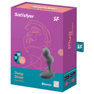 Satisfyer Deep Diver — Vibrating Butt Plug, App-Controlled — Anal — view 3