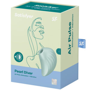 Satisfyer Pearl Diver — Air Pulse Stimulator, Waterproof — Air Pulse Vibrators — view 3
