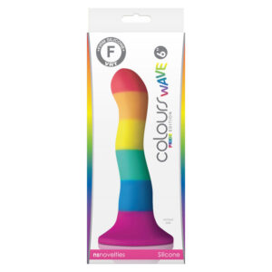 Pride Wave — Suction Cup Dildo, 17 cm — Dildos — view 2