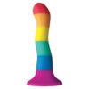 Pride Wave — Suction Cup Dildo, 17 cm — Dildos