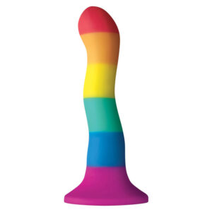 Pride Wave — Suction Cup Dildo, 17 cm — Dildos