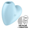 Satisfyer Cutie Heart — Air Pulse Stimulator, Waterproof — Air Pulse Vibrators