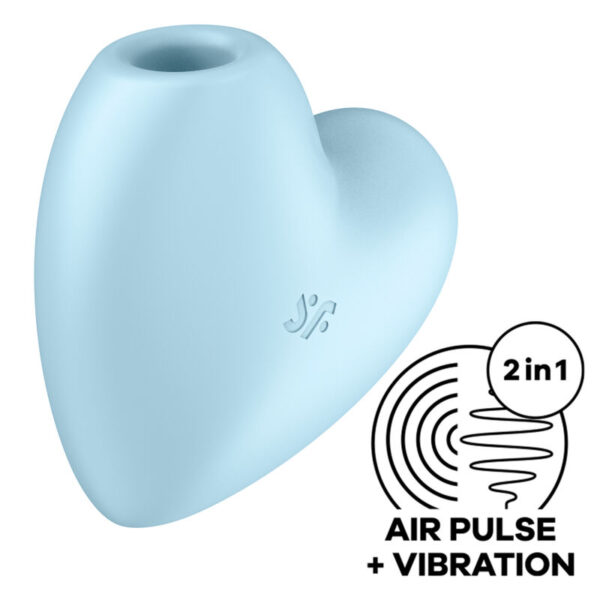 Satisfyer Cutie Heart — Air Pulse Stimulator, Waterproof — Air Pulse Vibrators