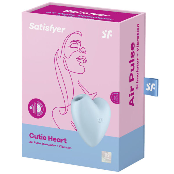 Satisfyer Cutie Heart — Air Pulse Stimulator, Waterproof — Air Pulse Vibrators — view 2