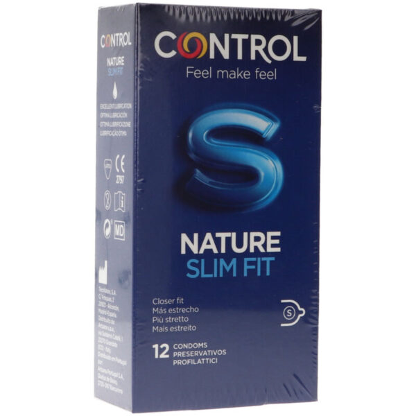 Control Nature Slim Fit — Snug Fit Condoms, 12 Pack — Classic Condoms