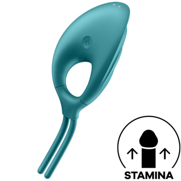 Satisfyer Swordsman — Vibrating Cock Ring, Silicone — Cock Rings — view 4
