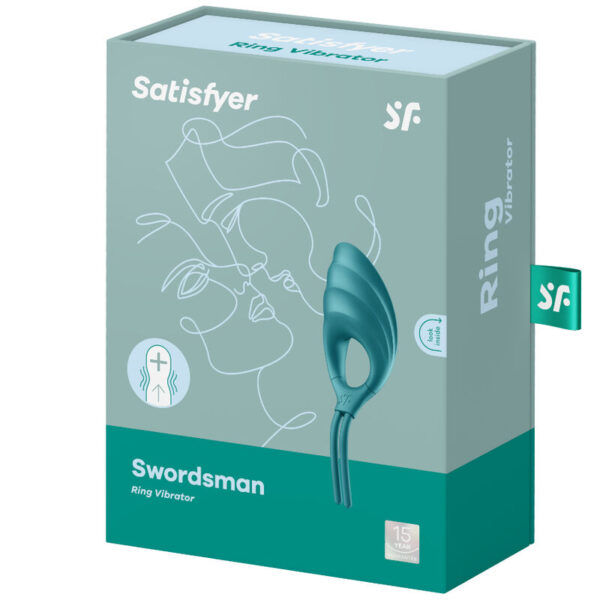 Satisfyer Swordsman — Vibrating Cock Ring, Silicone — Cock Rings — view 2