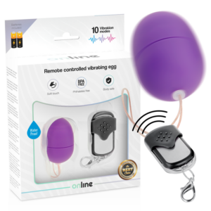 Online — Vibrating Egg, Waterproof, S, Purple — Remote Control Vibrators — view 4