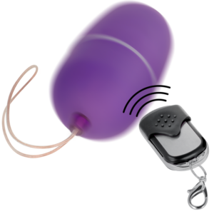 Online — Vibrating Egg, Waterproof, M, Purple — Remote Control Vibrators