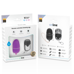 Online — Vibrating Egg, Waterproof, M, Purple — Remote Control Vibrators — view 3