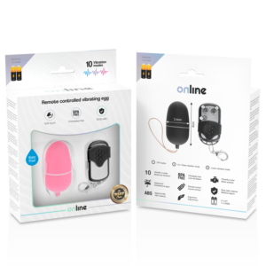 Online — Vibrating Egg, Waterproof, M, Pink — Remote Control Vibrators — view 4