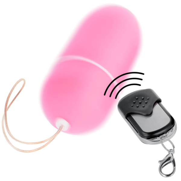 Online — Vibrating Egg, Waterproof, L, Pink — Remote Control Vibrators