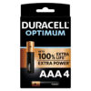 Duracell Optimum AAA LR03 — Batteries, 4 Pack — Batteries & Spare Parts