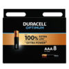 Duracell Optimum AAA LR03 — Batteries, 8 Pack — Batteries & Spare Parts