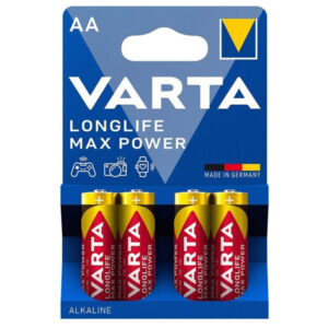 Varta Max Power AA LR6 — Batteries, 4 Pack — Batteries & Spare Parts