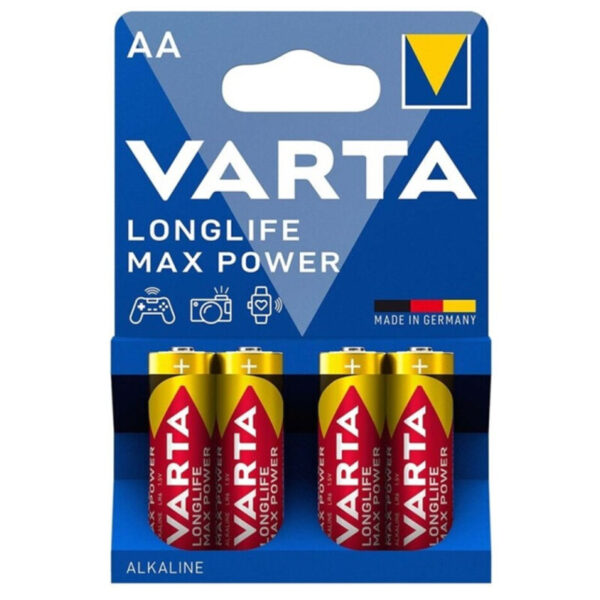 Varta Max Power AA LR6 — Batteries, 4 Pack — Batteries & Spare Parts